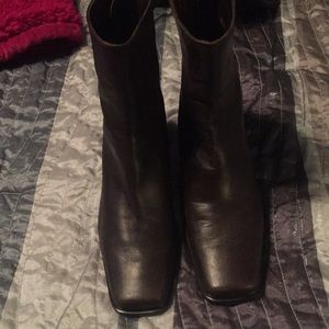 Brown boots